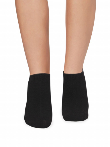 Calcetines invisibles de hilo Negro Black