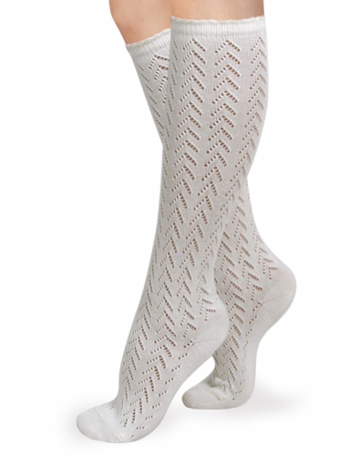 Calcetines para traje regional Marfil Ivory