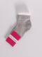 Calcetines deportivos infantiles Gris-Blanco Grey-White