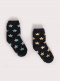 Calcetines Lana Merino Estrellas Marino Navyblue