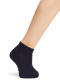 Calcetines tobilleros lisos Marino Navyblue